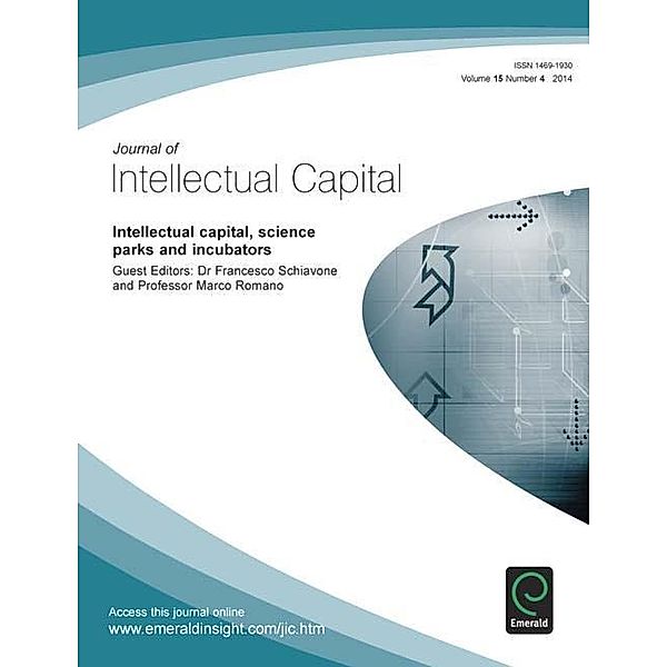 Intellectual capital, science parks and incubators