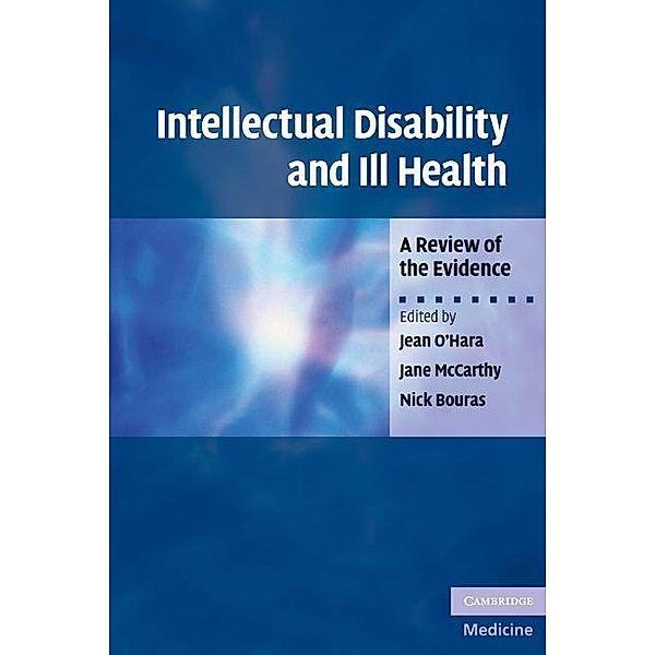 Intellectual Disability and Ill Health, Jean O'Hara