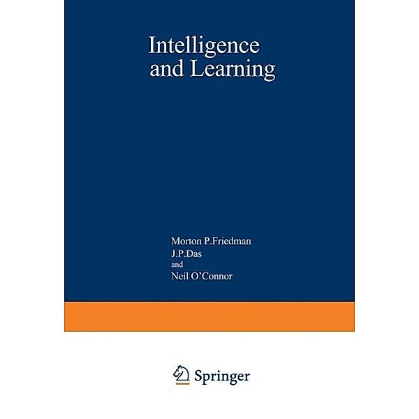 Intelligence and Learning / Nato Conference Series Bd.14
