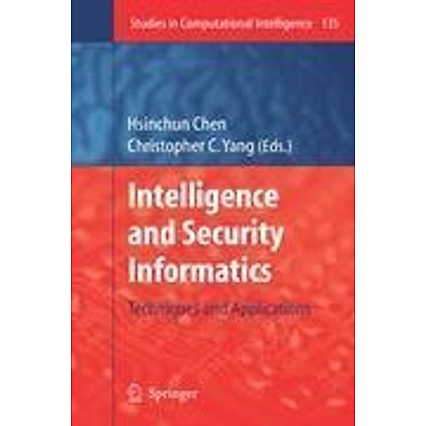 Intelligence and Security Informatics