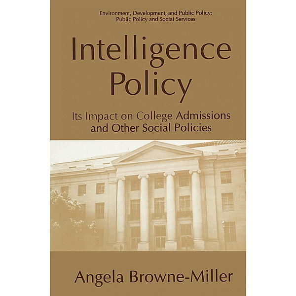 Intelligence Policy, Angela Browne-Miller