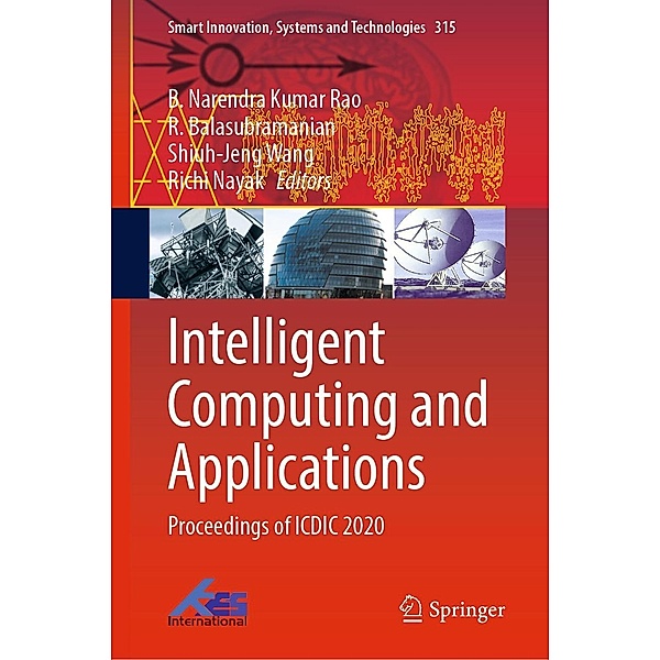 Intelligent Computing and Applications / Smart Innovation, Systems and Technologies Bd.315