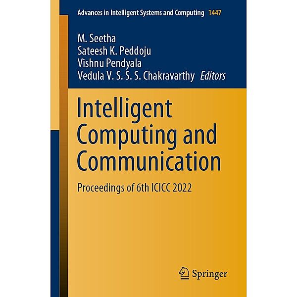 Intelligent Computing and Communication / Advances in Intelligent Systems and Computing Bd.1447