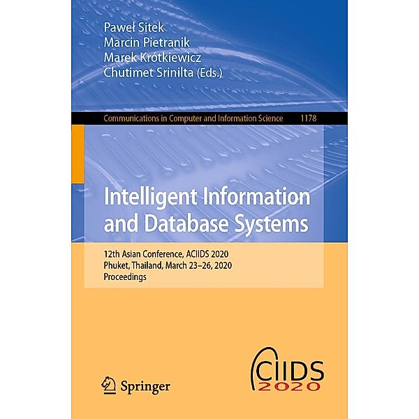 Intelligent Information and Database Systems / Communications in Computer and Information Science Bd.1178