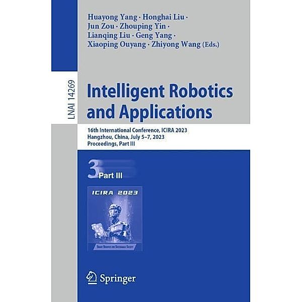 Intelligent Robotics and Applications