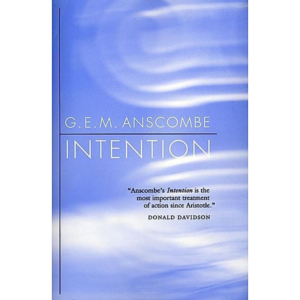 Intention, Gertrude E. M. Anscombe