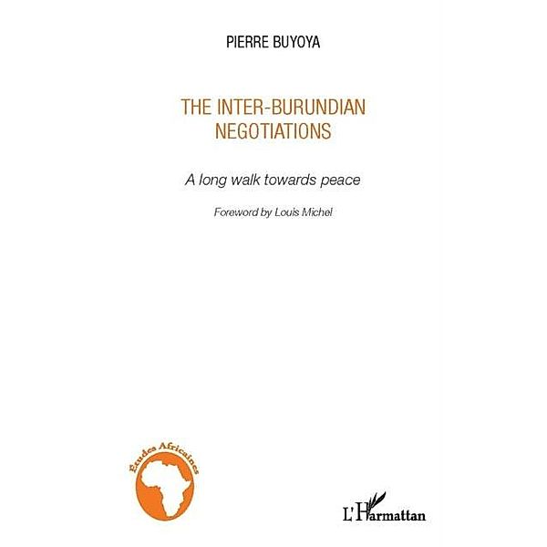 inter-burundian negotiations - a lon / Hors-collection, Pierre Buyoya