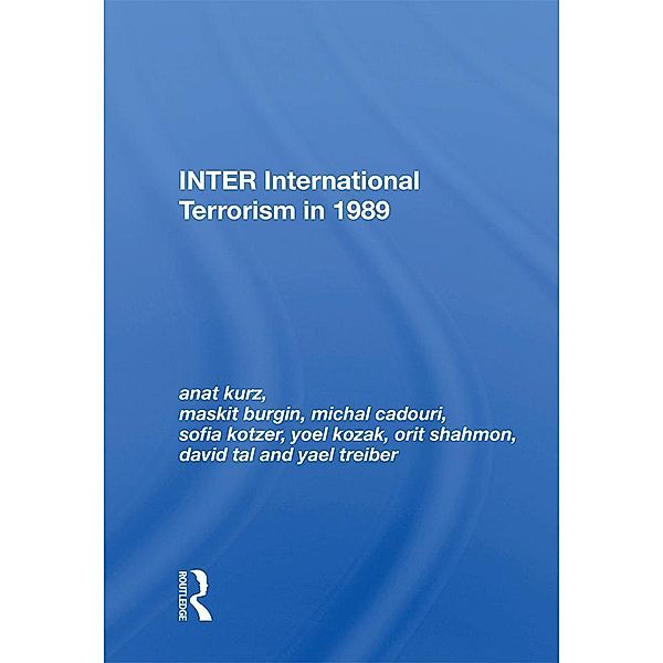 Inter: International Terrorism In 1989, Anat Kurz