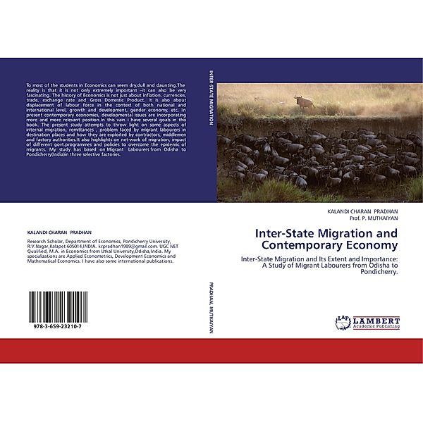 Inter-State Migration and Contemporary Economy, KALANDI  CHARAN PRADHAN, P. Muthaiyan