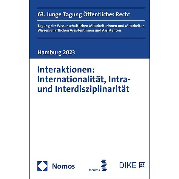 Interaktionen: Internationalität, Intra- und Interdisziplinarität