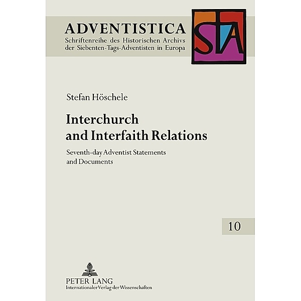 Interchurch and Interfaith Relations, Stefan Höschele