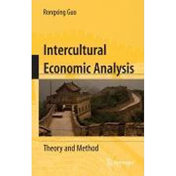 Intercultural Economic Analysis, Rongxing Guo