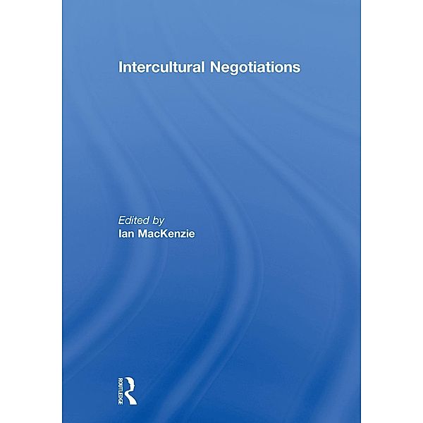 Intercultural Negotiations