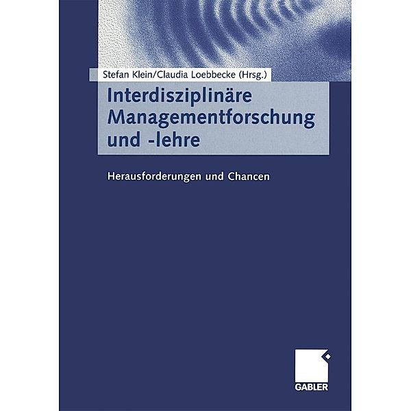 Interdisziplinäre Managementforschung und -lehre