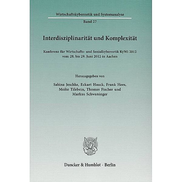 Interdisziplinarität und Komplexität