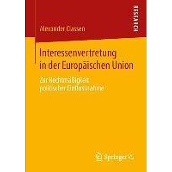 Interessenvertretung in der Europäischen Union, Alexander Classen