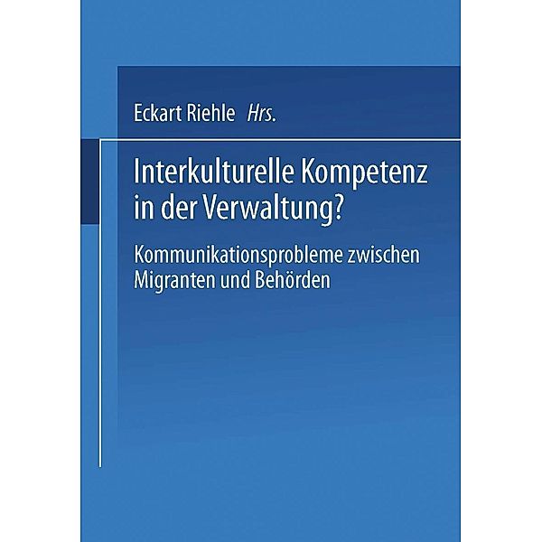 Interkulturelle Kompetenz in der Verwaltung?