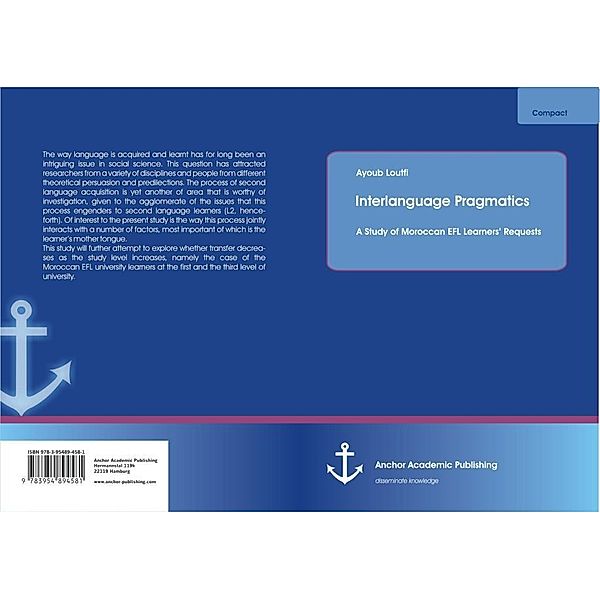 Interlanguage Pragmatics, Ayoub Loutfi