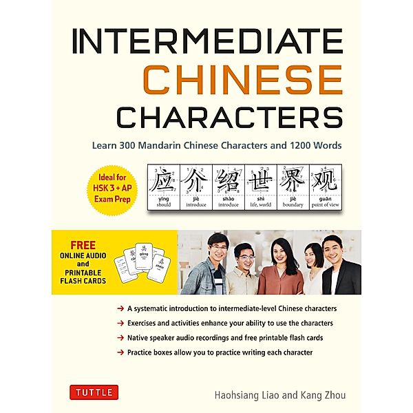 Intermediate Chinese Characters, Haohsiang Liao, Kang Zhou