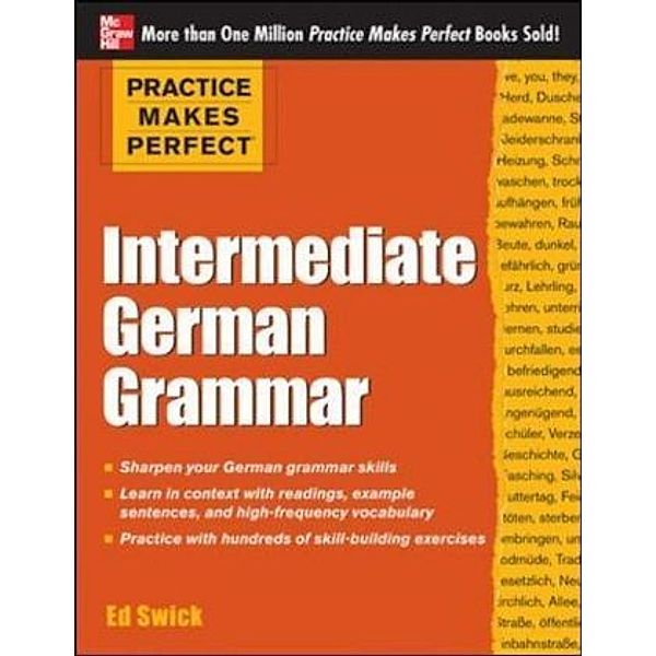 Intermediate German Grammar, Ed Swick