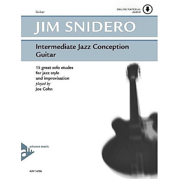 Intermediate Jazz Conception, Guitar, w. Audio-CD, Jim Snidero