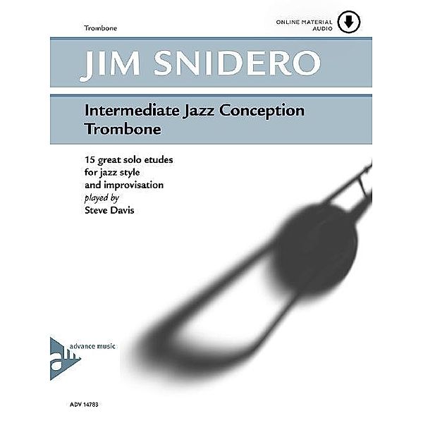 Intermediate Jazz Conception, Trombone, w. Audio-CD