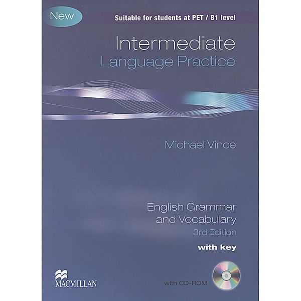 Intermediate Language Practice, New! Student's Book (with key), w. CD-ROM, Michael Vince