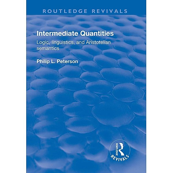 Intermediate Quantities, Philip Peterson