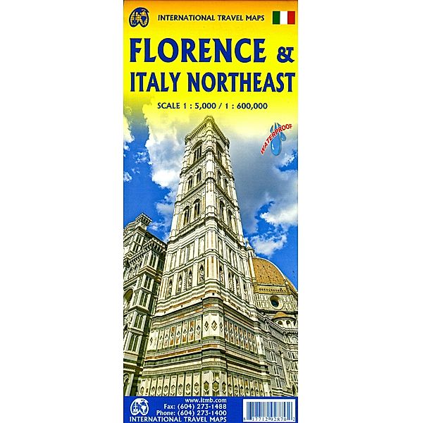 Intern.Travel Maps / Florence Italy North