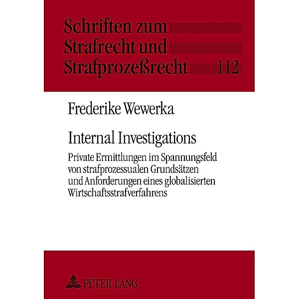 Internal Investigations, Frederike Wewerka