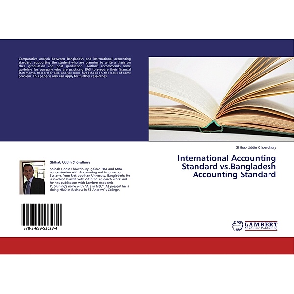 International Accounting Standard vs.Bangladesh Accounting Standard, Shihab Uddin Chowdhury