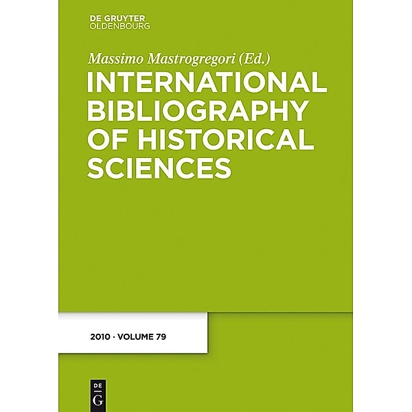 International Bibliography of Historical Sciences 79 / Jahrbuch des Dokumentationsarchivs des österreichischen Widerstandes