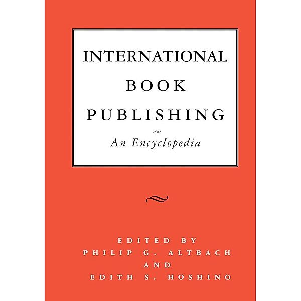 International Book Publishing: An Encyclopedia