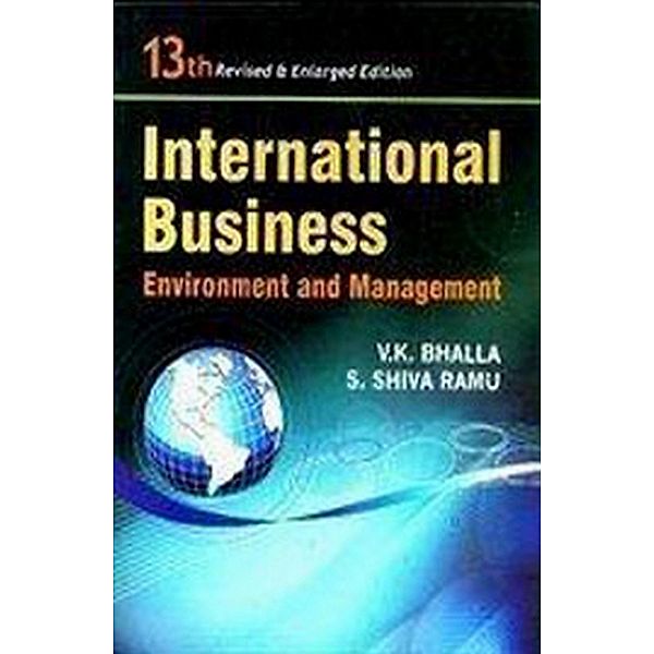 International Business Environment And Management, V. K. Bhalla