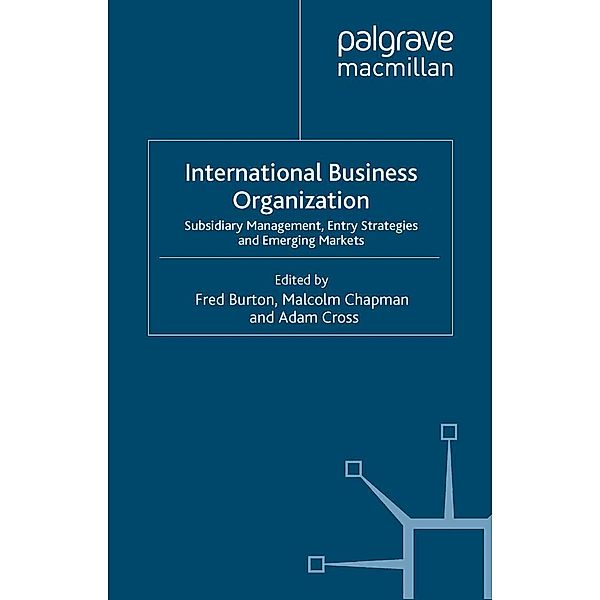 International Business Organization / The Academy of International Business, Malcolm Chapman