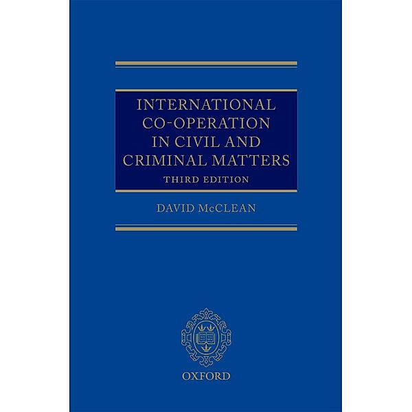 International Co-operation in Civil and Criminal Matters, David Mcclean