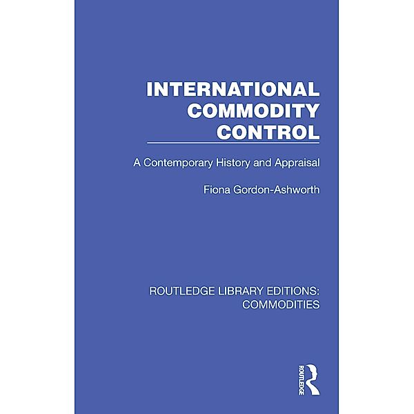 International Commodity Control, Fiona Gordon-Ashworth