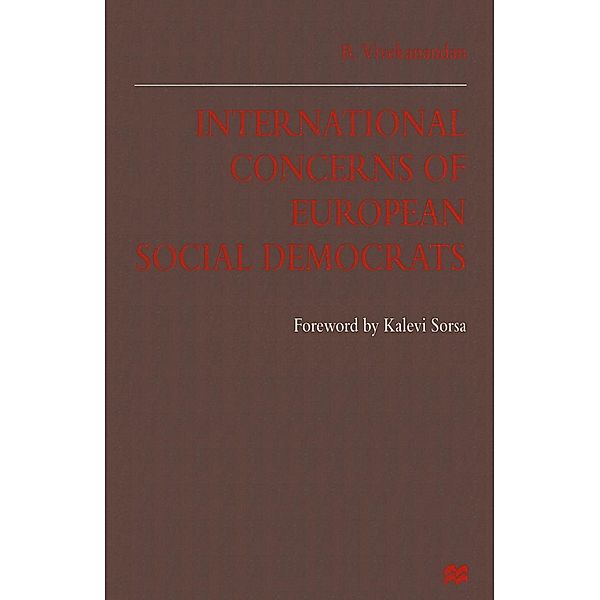 International Concerns of European Social Democrats, B. Vivekanandan