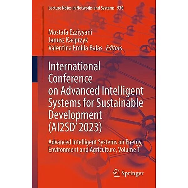 International Conference on Advanced Intelligent Systems for Sustainable Development (AI2SD'2023)