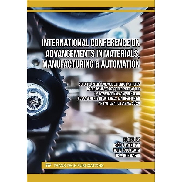 International Conference on Advancements in Materials, Manufacturing & Automation