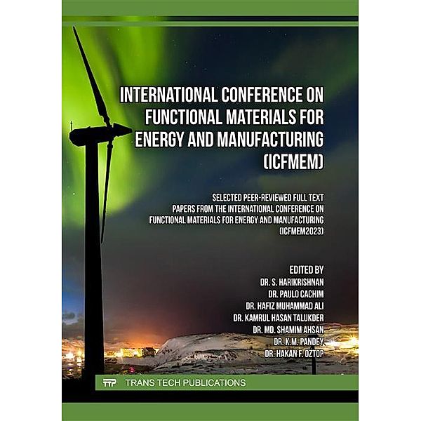 International Conference on Functional Materials for Energy and Manufacturing (ICFMEM)