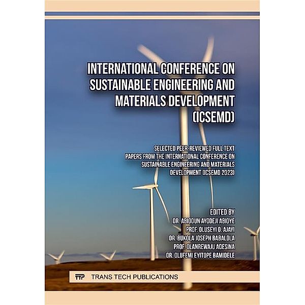 International Conference on Sustainable Engineering and Materials Development (ICSEMD)