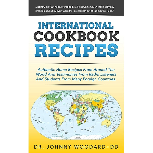 International Cookbook Recipes, Johnny Woodard Dd