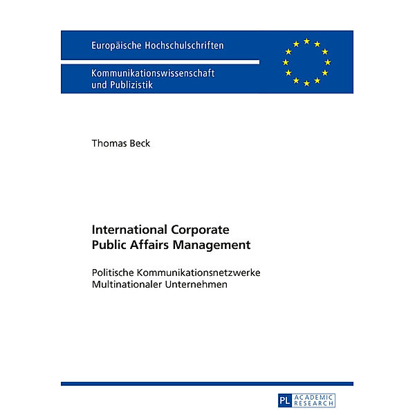 International Corporate Public Affairs Management, Thomas Beck