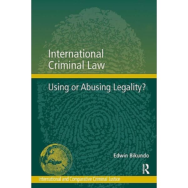 International Criminal Law, Edwin Bikundo