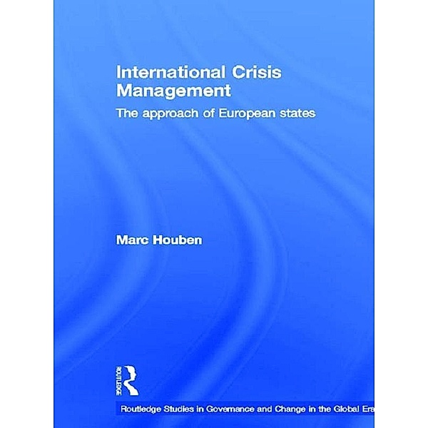 International Crisis Management, Marc Houben