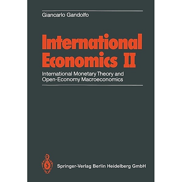 International Economics II, Giancarlo Gandolfo