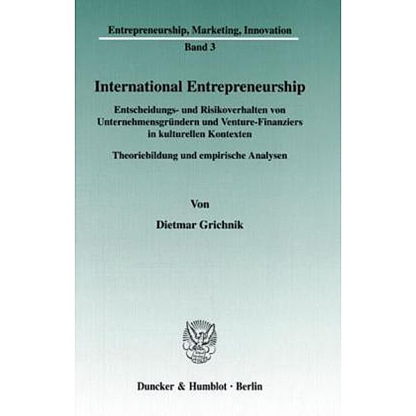 International Entrepreneurship., Dietmar Grichnik