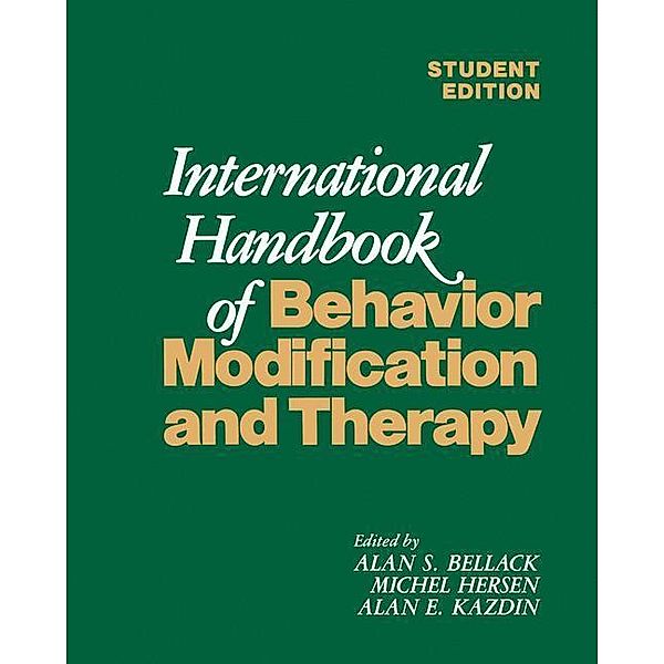 International Handbook of Behavior Modification and Therapy