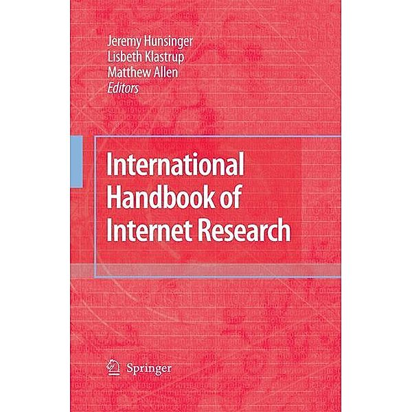 International Handbook of Internet Research